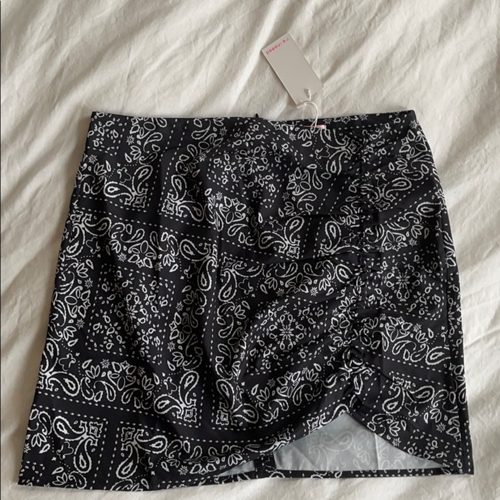 NWT! Bandana Print Mini Skirt
